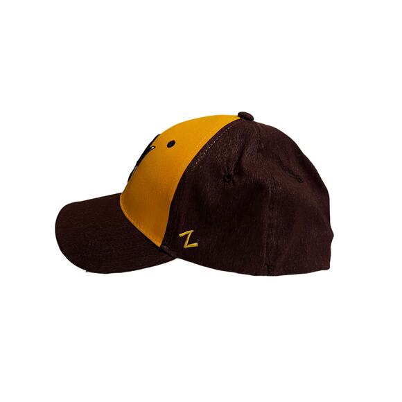 New Zephyr ASU Maroon/Gold Stretch M/L Sports Cap - Picture 2 of 4